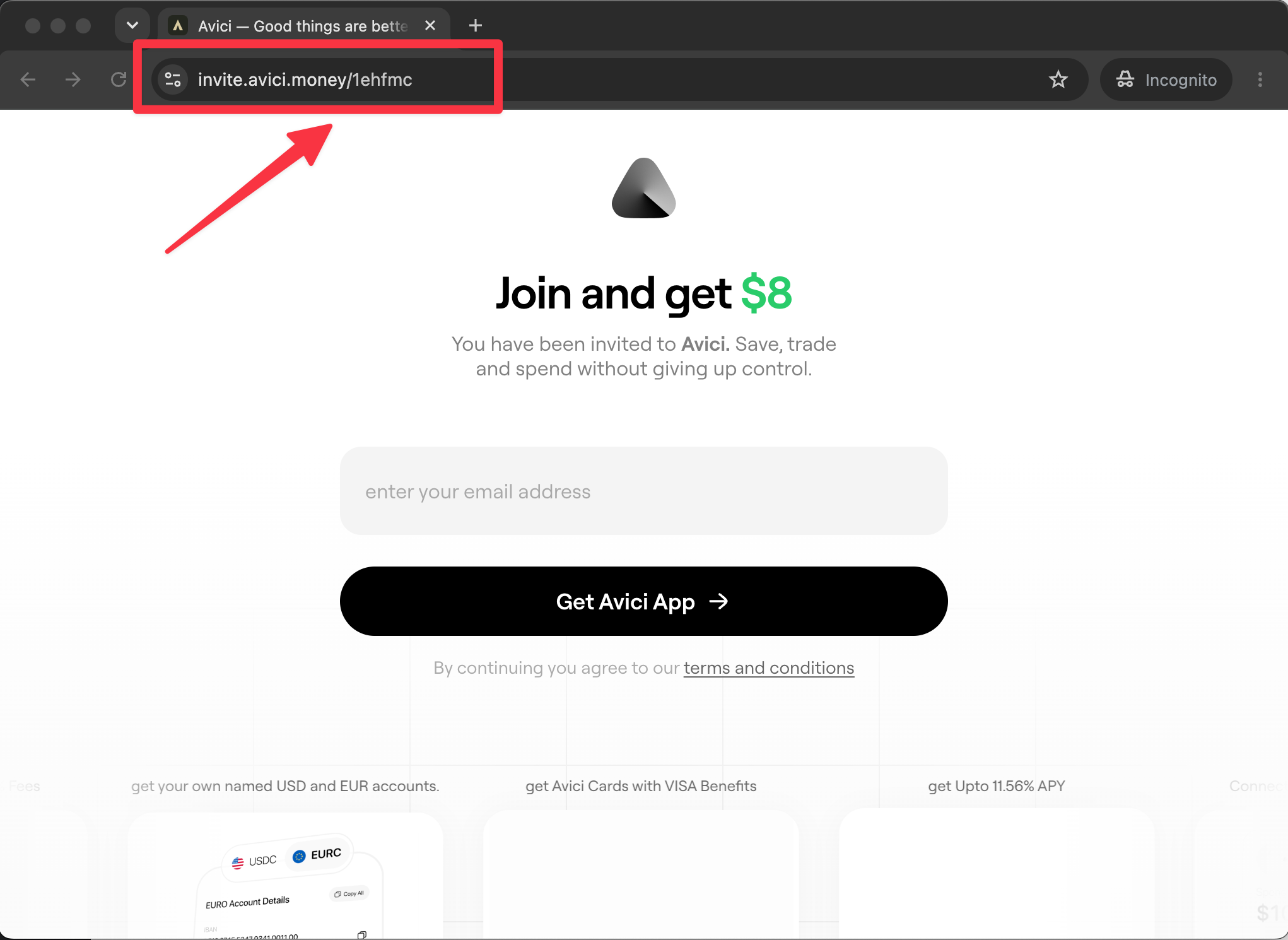 Avici promo code