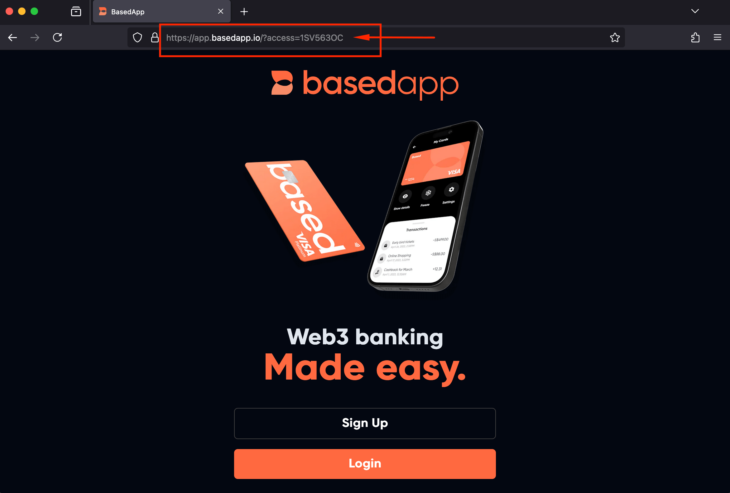 BasedApp invite code