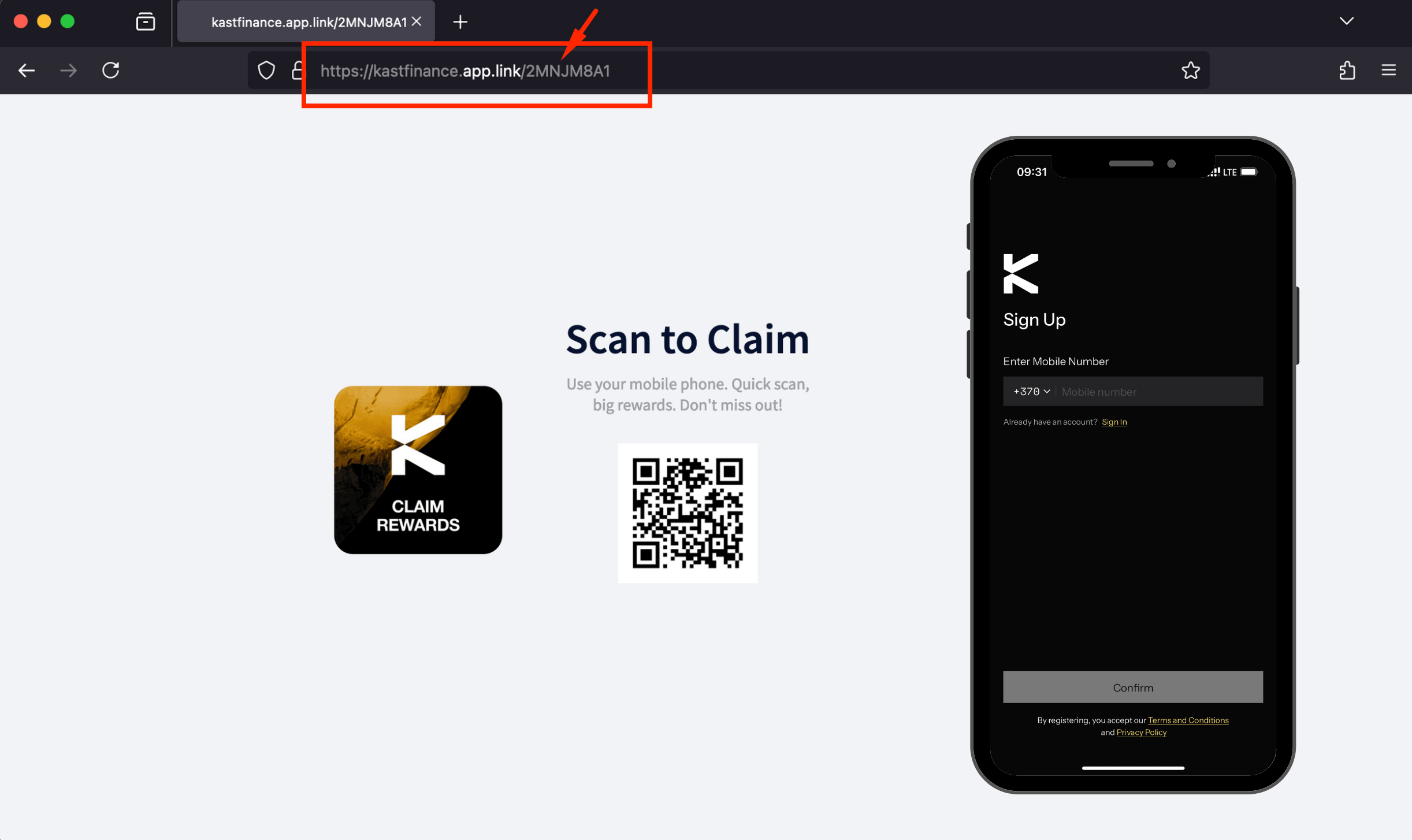KAST coupon code