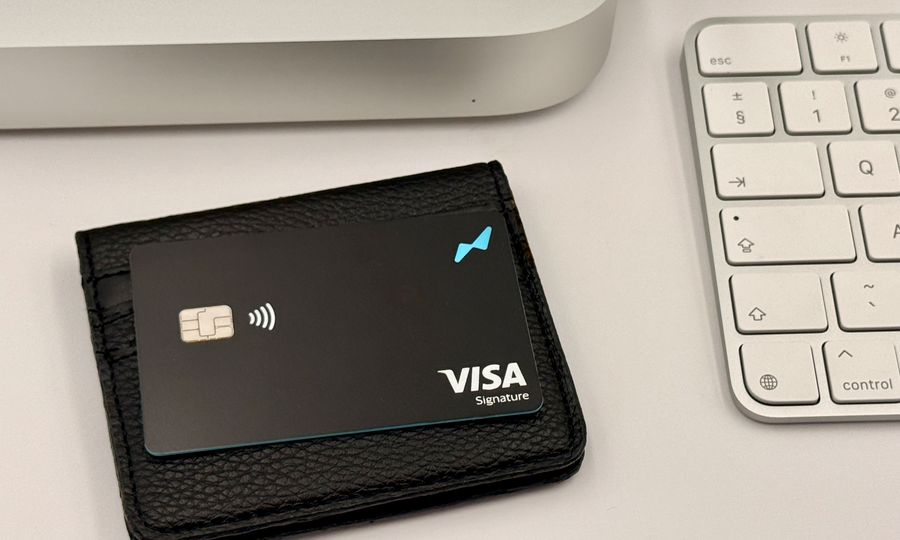 Your Offramp Card: Enjoy 0% crypto conversion fees, a virtual USD account in your name, and Apple Pay.
