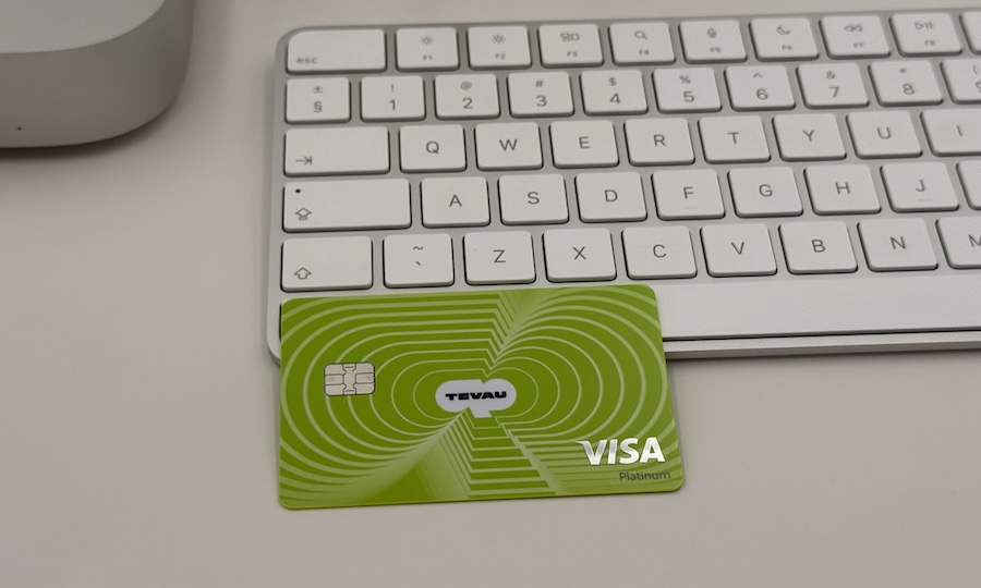 Your Tevau Card: withdraw up to $3,000 daily from ATMs and pay with Apple Pay in 200+ countries.